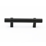 Black Modern Cupboard Handles Stainless Steel Pulls - Round Shape Series - Hole Centers(Knob, 3",3.5,3.75,4",5",6.25",7.5",8.8",10")