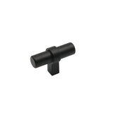 Matte Black Drawer Pulls Drawer Knobs, Cabinet Knobs and Pulls - Single Hole 2"(50mm)
