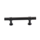 3in Kitchen Cabinet Handles Black Drawer Pulls - Matte Black T Bar Handle Pull - 3" (76mm) Hole Centers, 5" Overall Length