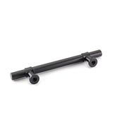 4in Black Drawer Pulls Kitchen Cabinet Handles - Matte Black T Bar Handle Pull - 4" (102mm) Hole Centers, 6.4" Overall Length