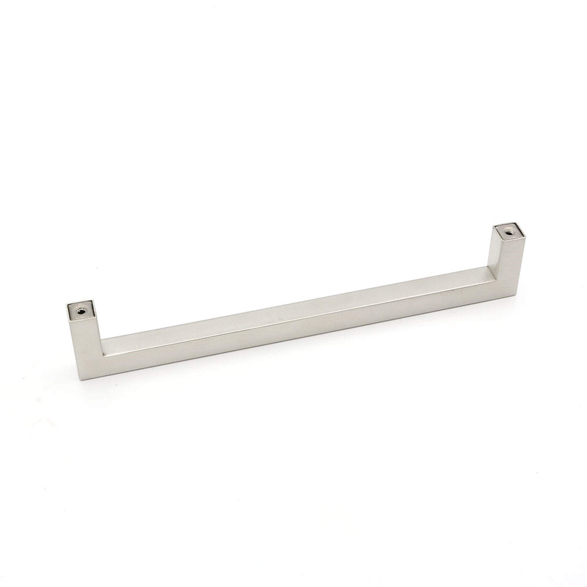 Brushed Nickel Cabinet Pulls，Modern Kitchen Square Cabinet Handles，Stainless Steel Drawer Pulls，Satin Nickel Cabinet Pulls