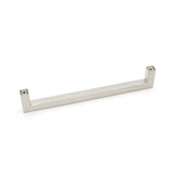 Brushed Nickel Cabinet Pulls，Modern Kitchen Square Cabinet Handles，Stainless Steel Drawer Pulls，Satin Nickel Cabinet Pulls