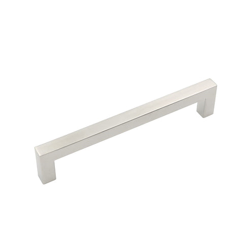 Brushed Nickel Drawer Pulls 6-1/4 inch(160mm) Hole Center，Modern Cabinet Hardware Bar Pulls for Drawer Cabinets Cupboard