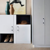 5 inch Hole Centers Cabinet Pulls, Clear Acrylic Drawer Handles, Black Finish with Zinc Alloy Base(128mm Hole Center)