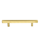 Brushed Brass Cabinet Pulls Gold Cabinet Pulls - 5" Inch (128mm) Hole Centers