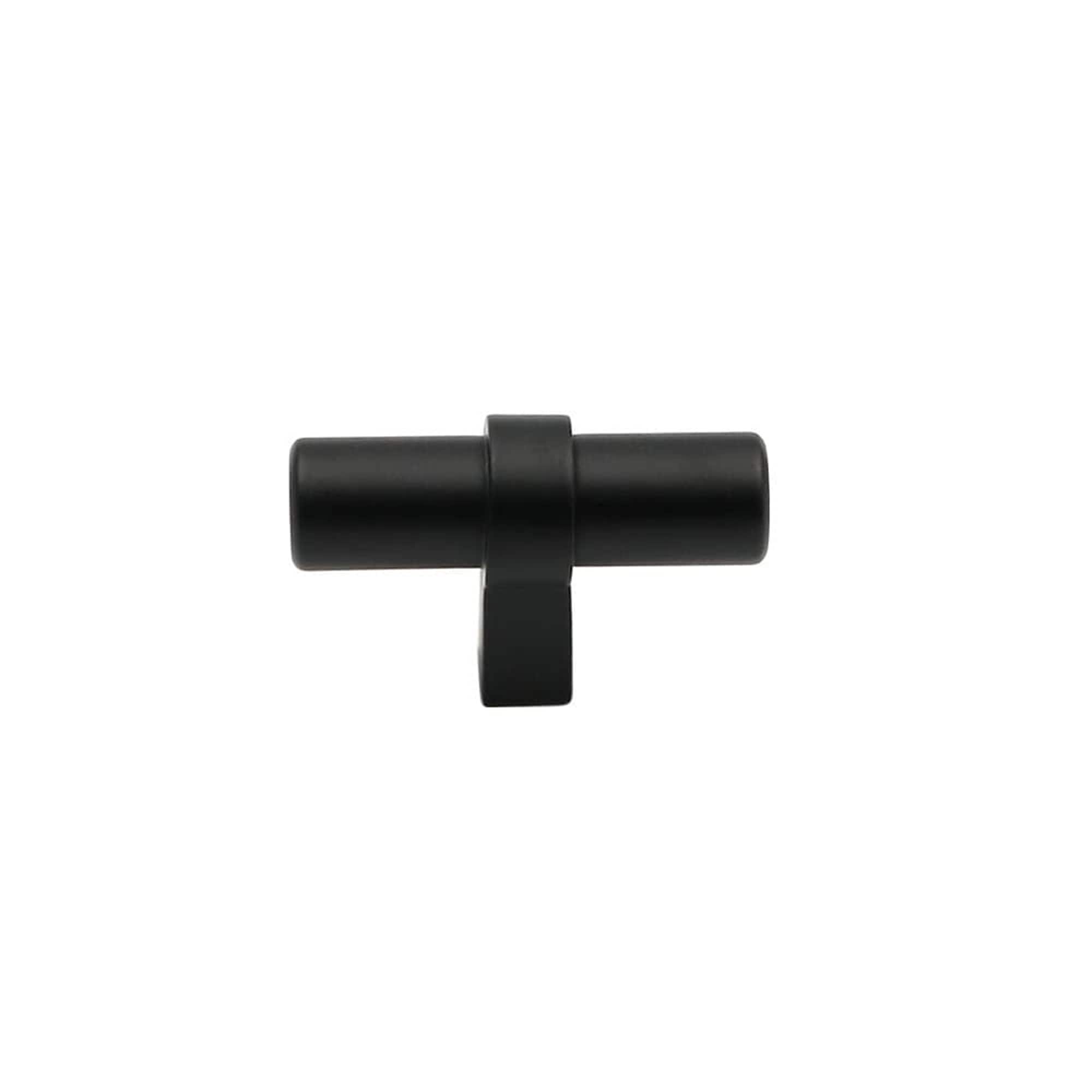 Black Modern Cupboard Handles Stainless Steel Pulls - Round Shape Series - Hole Centers(Knob, 3",3.5,3.75,4",5",6.25",7.5",8.8",10")