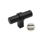 Matte Black Drawer Pulls Drawer Knobs, Cabinet Knobs and Pulls - Single Hole 2"(50mm)