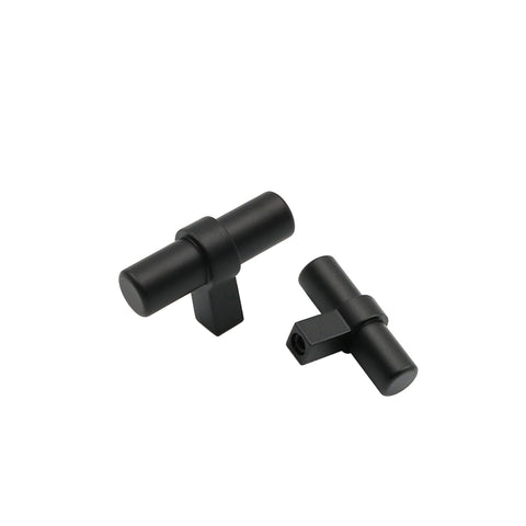 Matte Black Drawer Pulls Drawer Knobs, Cabinet Knobs and Pulls - Single Hole 2"(50mm)