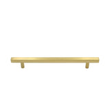 Brushed Brass Cabinet Pulls Gold Cabinet Handles - 8-4/5" Inch (224mm) Hole Centers