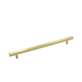 Brushed Brass Cabinet Handles Gold Cabinet Pulls - 10" Inch (256mm) Hole Centers