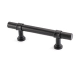 3in Kitchen Cabinet Handles Black Drawer Pulls - Matte Black T Bar Handle Pull - 3" (76mm) Hole Centers, 5" Overall Length