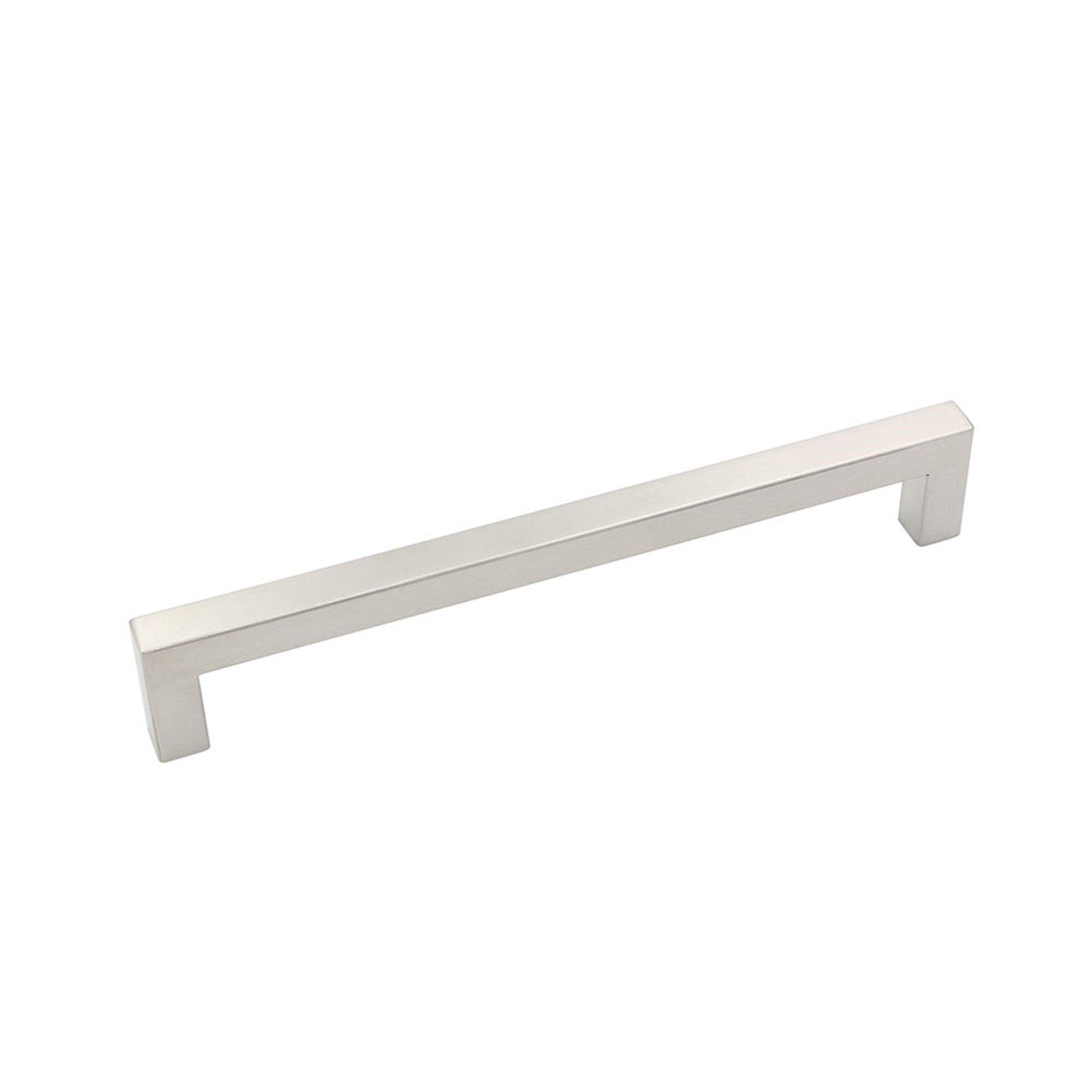 Brushed Nickel Cabinet Pulls，Modern Kitchen Square Cabinet Handles，Stainless Steel Drawer Pulls，Satin Nickel Cabinet Pulls