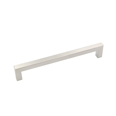 Brushed Nickel Drawer Pulls 5 inch(128mm) Hole Center，Modern Cabinet Hardware Bar Pulls for Drawer Cabinets Cupboard