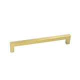 7.5in Cabinet Handles Drawer Pulls，Brass Kitchen Cabinet Hardware Gold Drawer Pulls(192mm，Hole Centers)