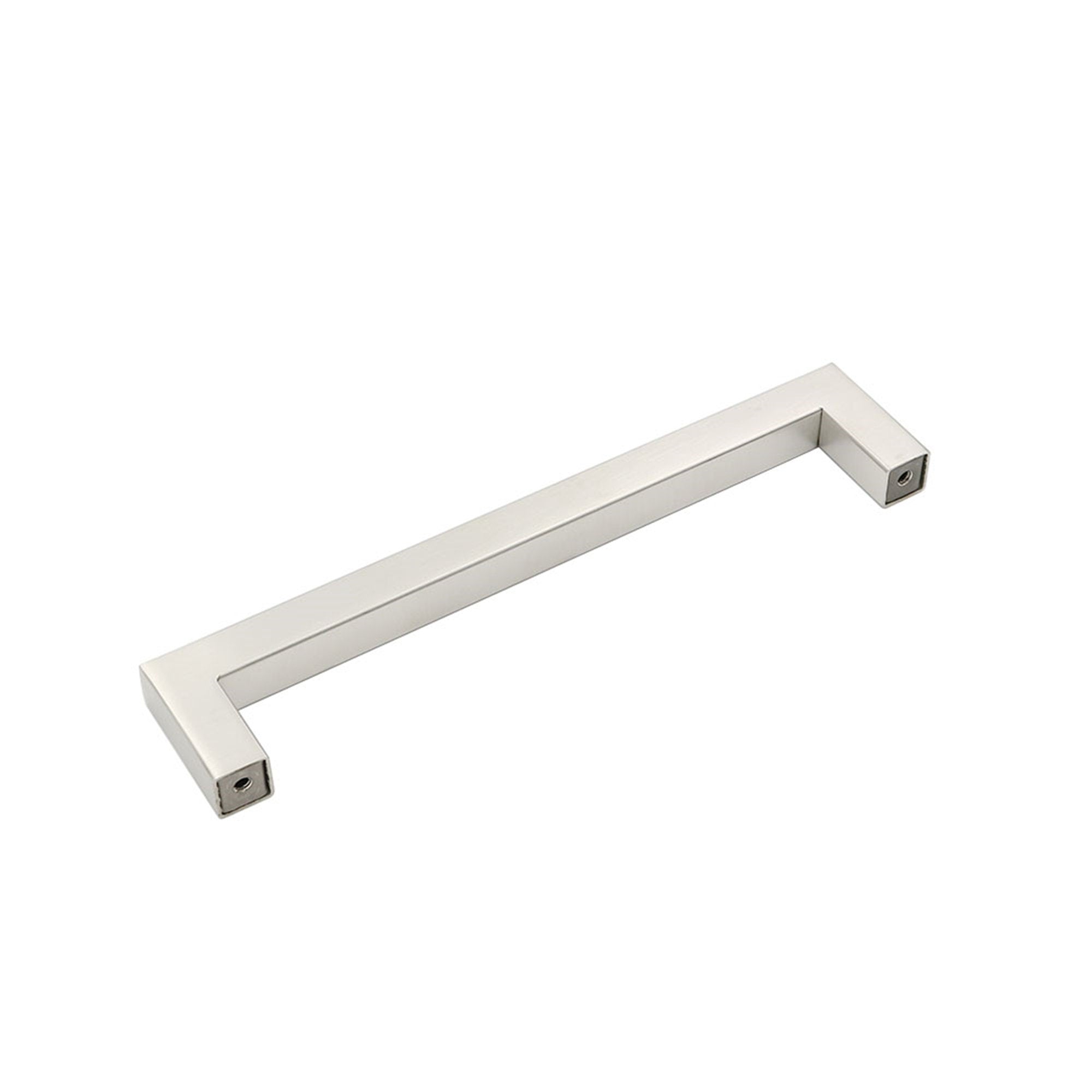 Brushed Nickel Drawer Pulls 6-1/4 inch(160mm) Hole Center，Modern Cabinet Hardware Bar Pulls for Drawer Cabinets Cupboard