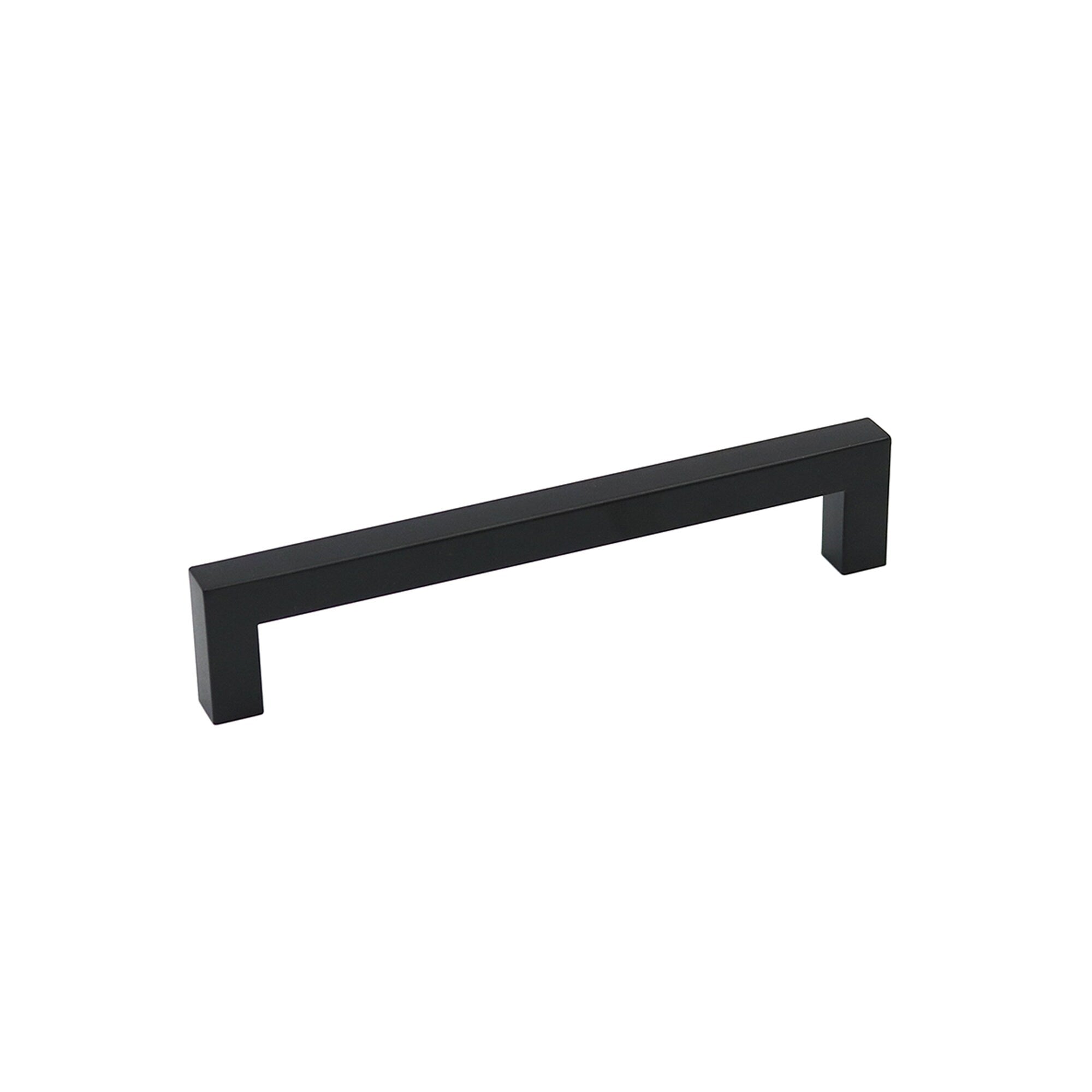 6-1/4 inch Hole Center Black Cabinet Pulls，Drawer Pulls Black Cabinet Handles for Kitchen Matte Black Cupboard Handles