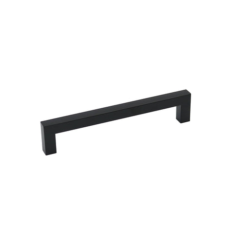 6-1/4 inch Hole Center Black Cabinet Pulls，Drawer Pulls Black Cabinet Handles for Kitchen Matte Black Cupboard Handles