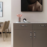 5 inch Hole Centers Cabinet Pulls, Clear Acrylic Drawer Handles, Black Finish with Zinc Alloy Base(128mm Hole Center)