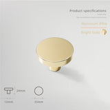 Children Room Knobs - Color Macaron Pattern - 1.38 Inch Round Drawer Pulls - Single Hole Knobs for Kitchen Bathroom Kids Room Girls Room