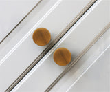 Children Room Knobs - Color Macaron Pattern - 1.38 Inch Round Drawer Pulls - Single Hole Knobs for Kitchen Bathroom Kids Room Girls Room