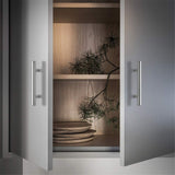 3 Inch Brushed Nickel Cabinet Pulls Modern Cabinet Handles(76mm, Hole Centers)