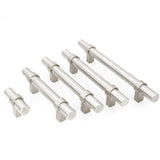 3"(76mm) Hole Center Cabinet Handles Pulls for Kitchen Stainless Steel Brushed Nickel Drawer Pulls ( 5" Length ）