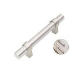 3"(76mm) Hole Center Cabinet Handles Pulls for Kitchen Stainless Steel Brushed Nickel Drawer Pulls ( 5" Length ）