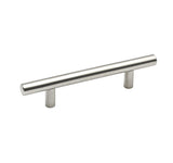 3-1/2 Inch Brushed Nickel Cabinet Pulls Modern Cabinet Handles(90mm, Hole Centers)