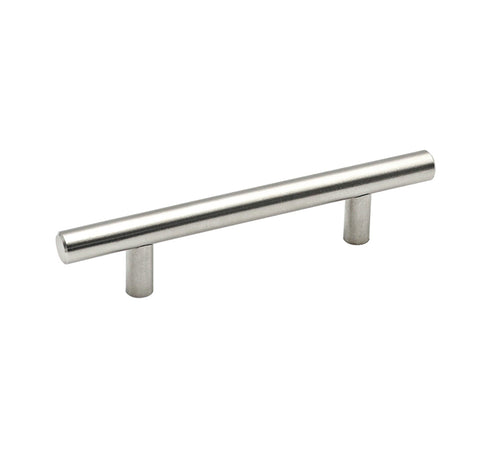 3-1/2 Inch Brushed Nickel Cabinet Pulls Modern Cabinet Handles(90mm, Hole Centers)