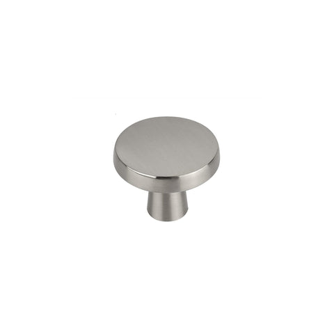 1-1/4 inch Brushed Nickel Kitchen Cabinet Knobs，Solid Dresser Knobs Drawer Knobs For Cupboard Drawer Pulls