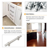 3"(76mm) Hole Center Cabinet Handles Pulls for Kitchen Stainless Steel Brushed Nickel Drawer Pulls ( 5" Length ）