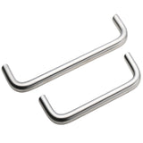 Modern Brushed Nickel Drawer Pulls Kitchen Cabinet Handles - Arch Cabinet Pulls Series - Hole Centers(3.75"/96mm , 5"/128mm, 6.25"/160mm)