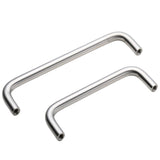 Modern Brushed Nickel Drawer Pulls Kitchen Cabinet Handles - Arch Cabinet Pulls Series - Hole Centers(3.75"/96mm , 5"/128mm, 6.25"/160mm)