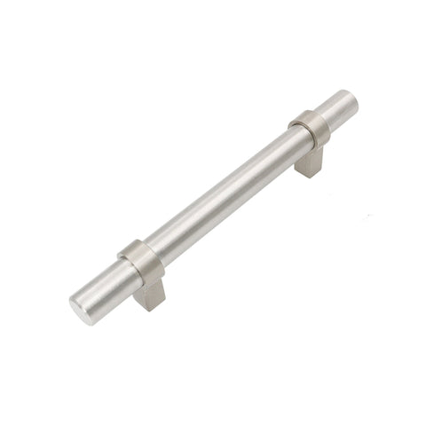 3-3/4"(96mm) Hole Center Cabinet Handles Pulls for Kitchen Stainless Steel Brushed Nickel Drawer Pulls ( 6" Length ）