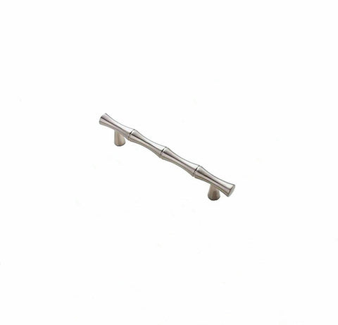 1000 Pack 3.75 inch(C-C) Bamboo Shape Cabinet Handles (3.75"/96mm，Brushed Nickel)